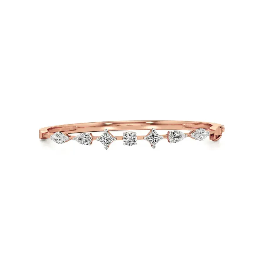 Cairn Oval Multi-Shape Bangle Classic Bracelet