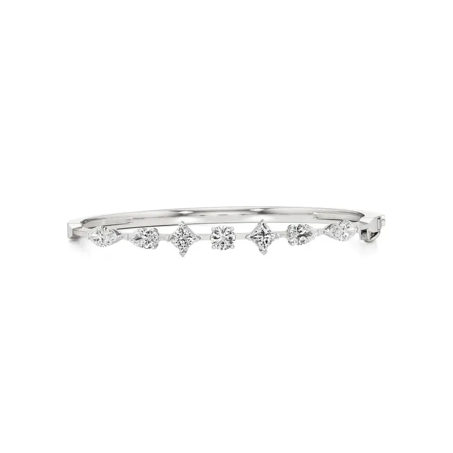 Cairn Oval Multi-Shape Bangle Classic Bracelet