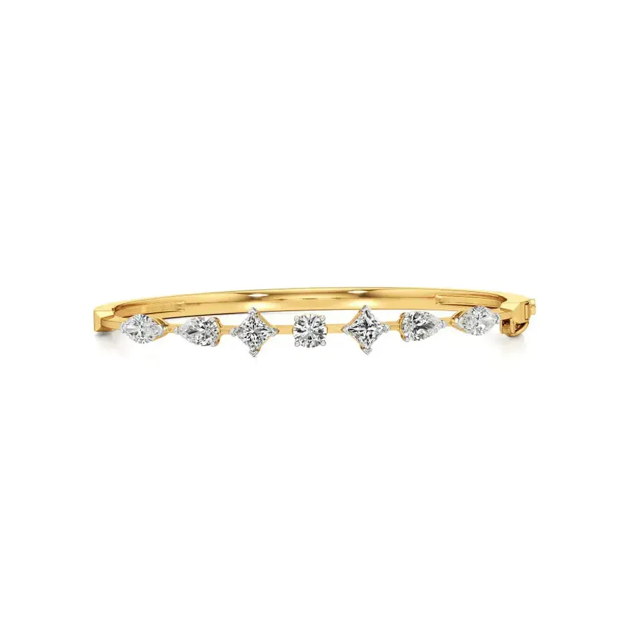 Cairn Oval Multi-Shape Bangle Classic Bracelet