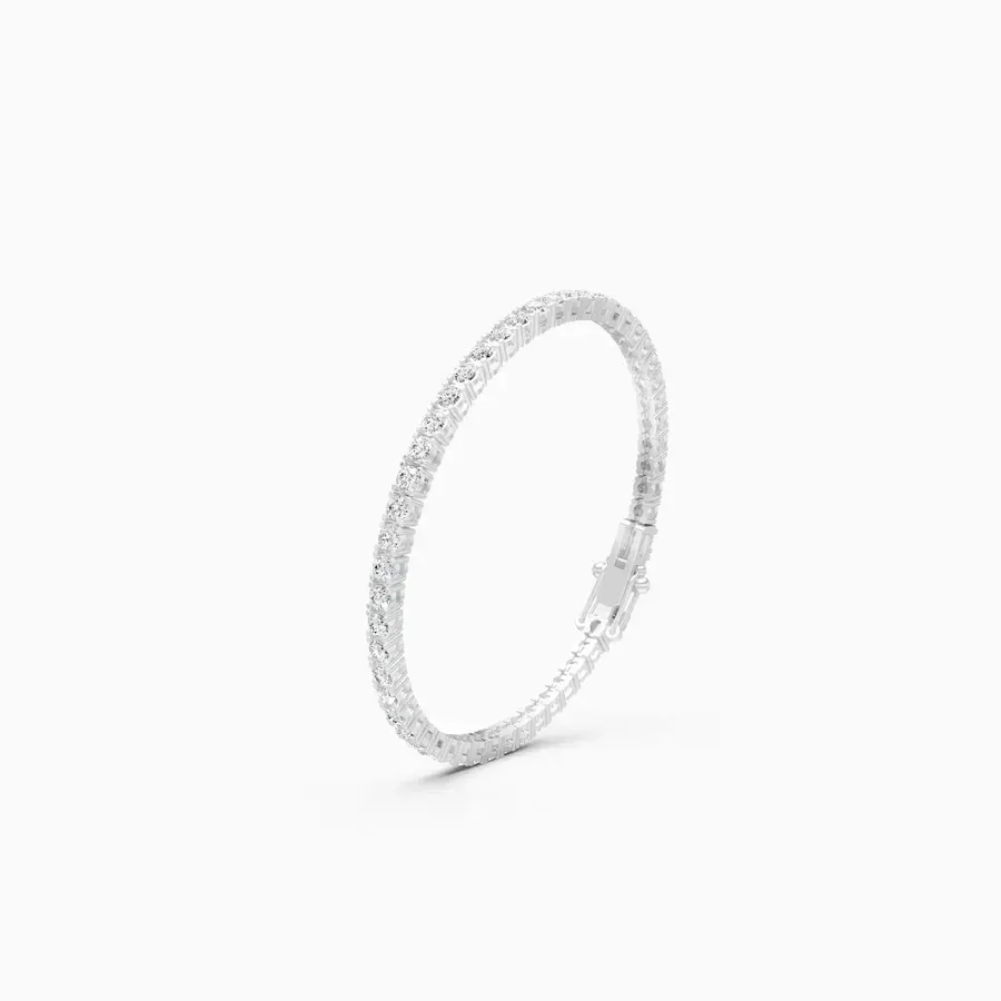 Lattice Cluster Bracelet, 5.25 ct