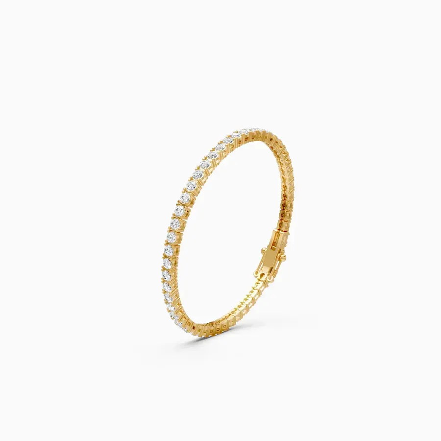 Lattice Cluster Bracelet, 5.25 ct