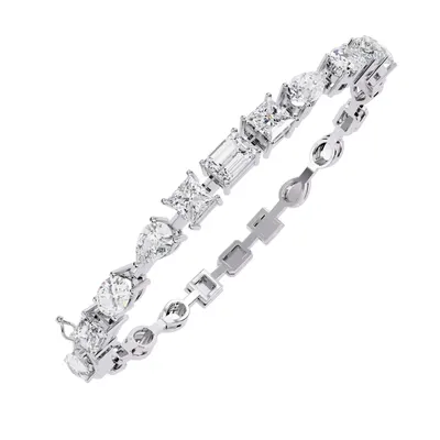 Lattice Tennis Bracelet