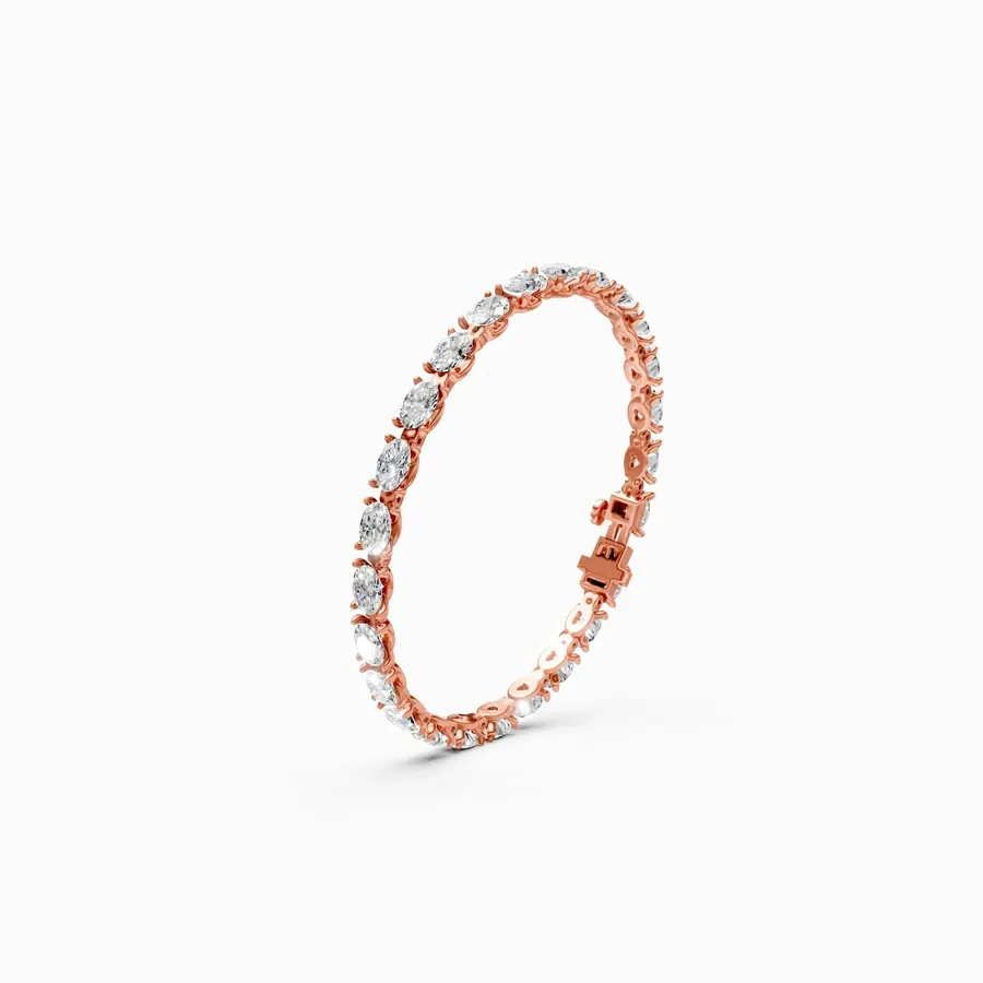 Lattice Cluster Bracelet, 13.6 ct