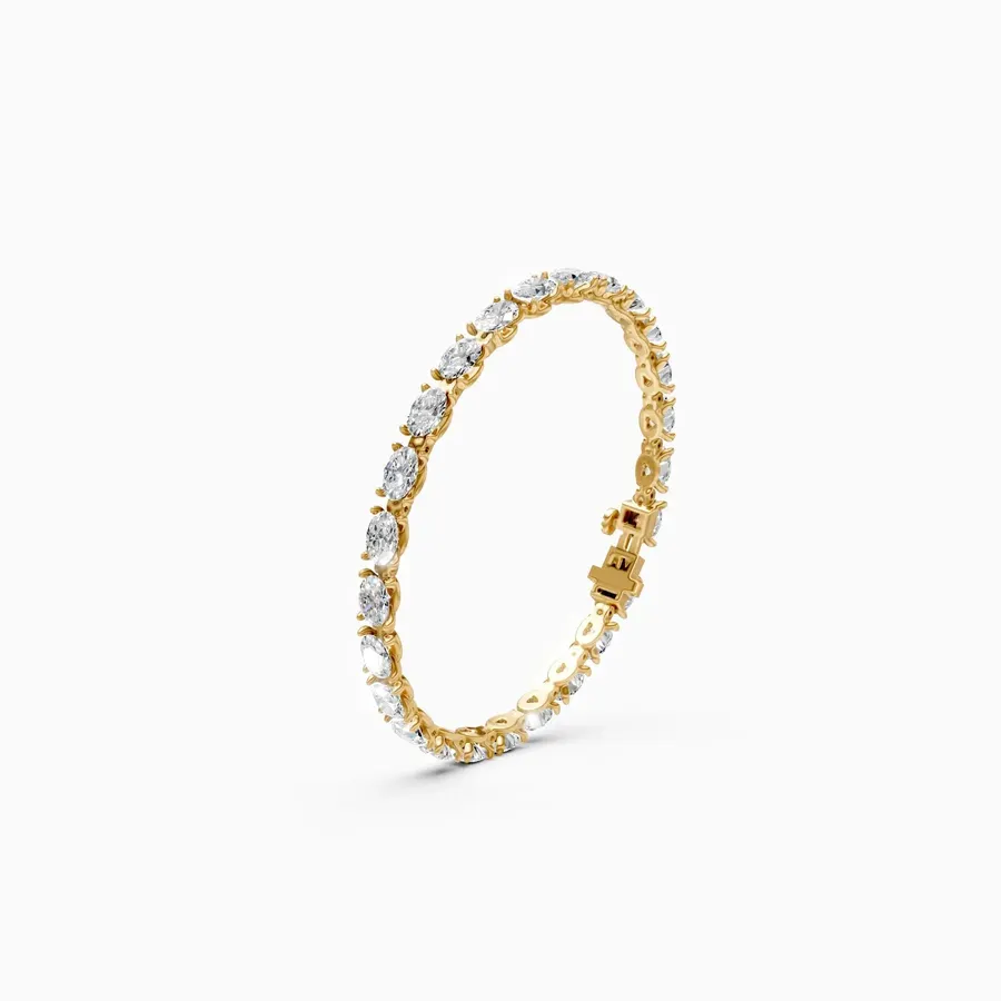Lattice Cluster Bracelet, 13.6 ct