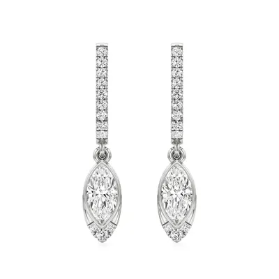 Firn Marquise Dangle Earrings