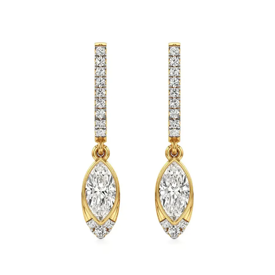 Firn Marquise Dangle Earrings