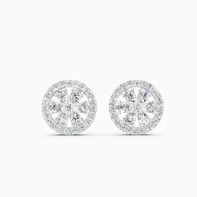 Firn Floral Stud Earrings