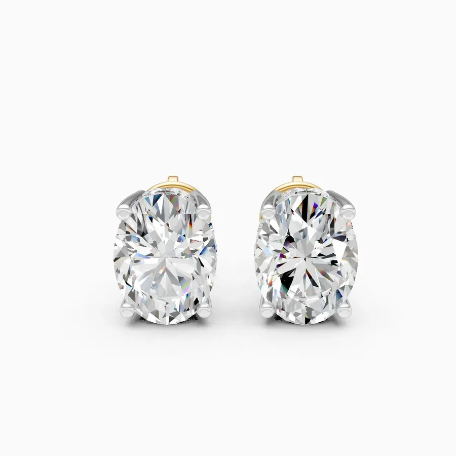 Firn Cluster Stud Earrings, 1.76 ct