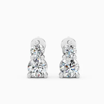 Firn Halo Stud Earrings