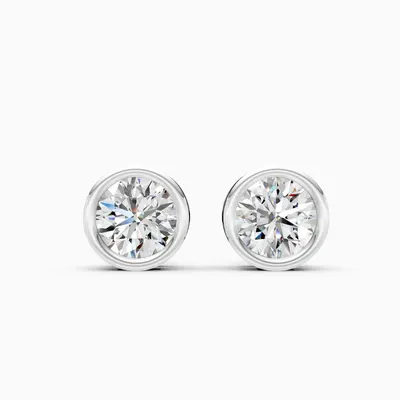 Firn Solitaire Stud Earrings, 1.2 ct