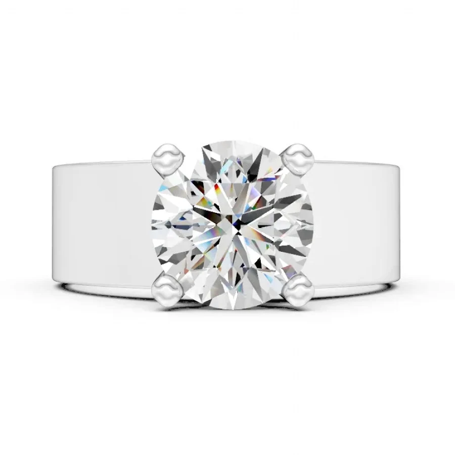 Men's solitaire ring