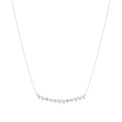 Cairn Bar Necklace, 1.74 ct