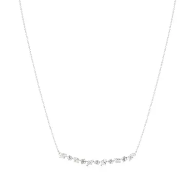 Cairn Bar Necklace, 1.6 ct