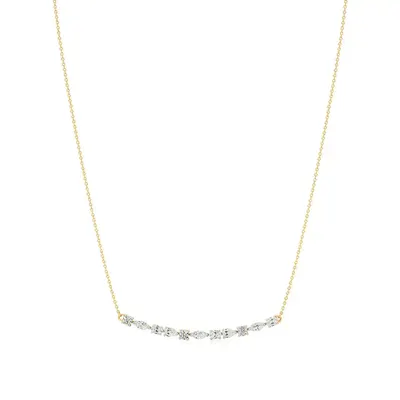Firn Bar Multi-Shape Necklace