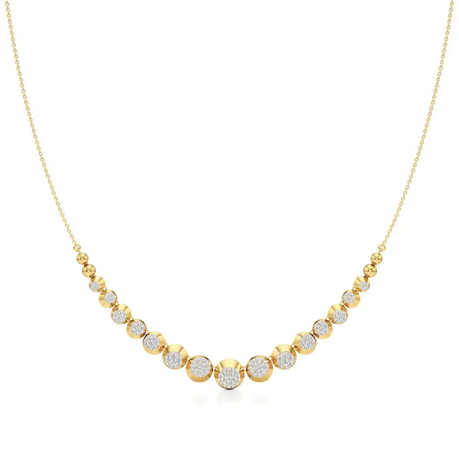 Firn Round Elegant Necklace