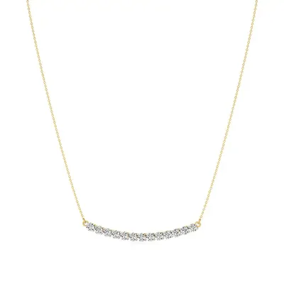 Firn Round Bar Classic Necklace