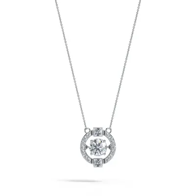 Rime Princess Solitaire Pendant