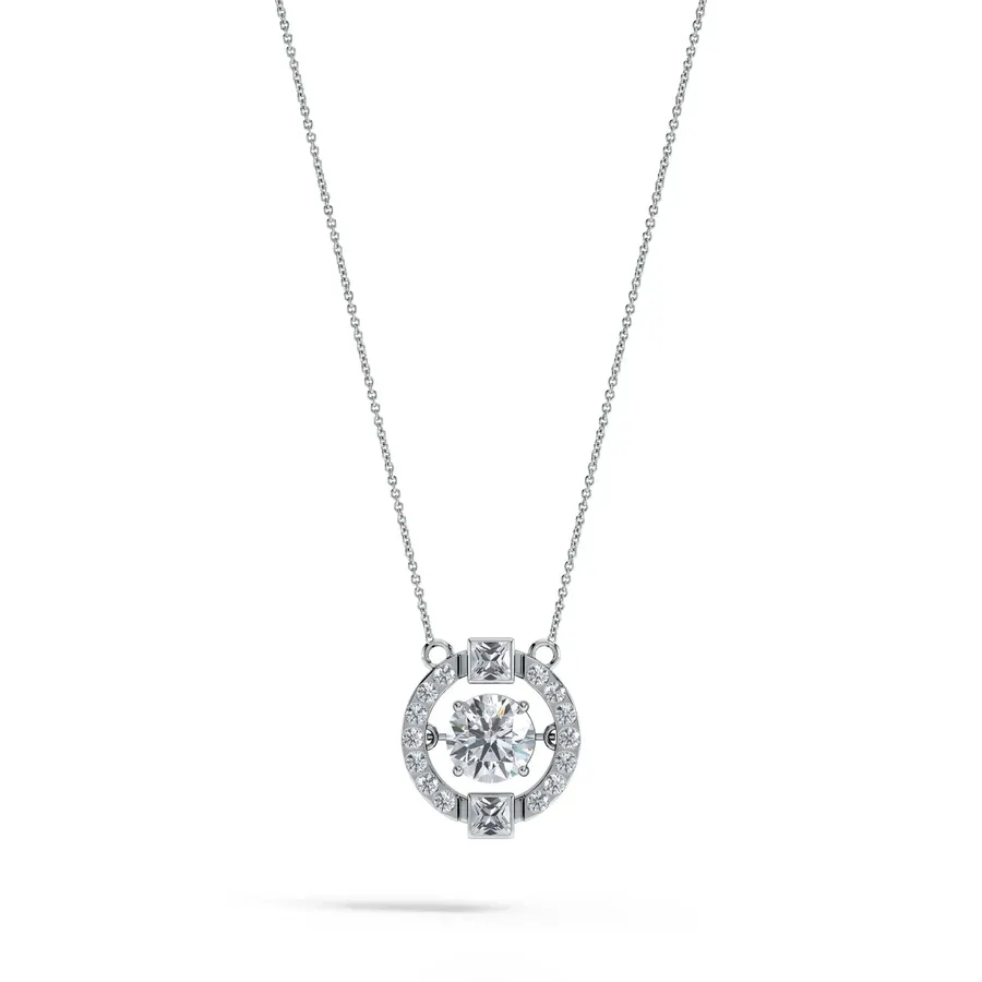 Rime Princess Solitaire Pendant