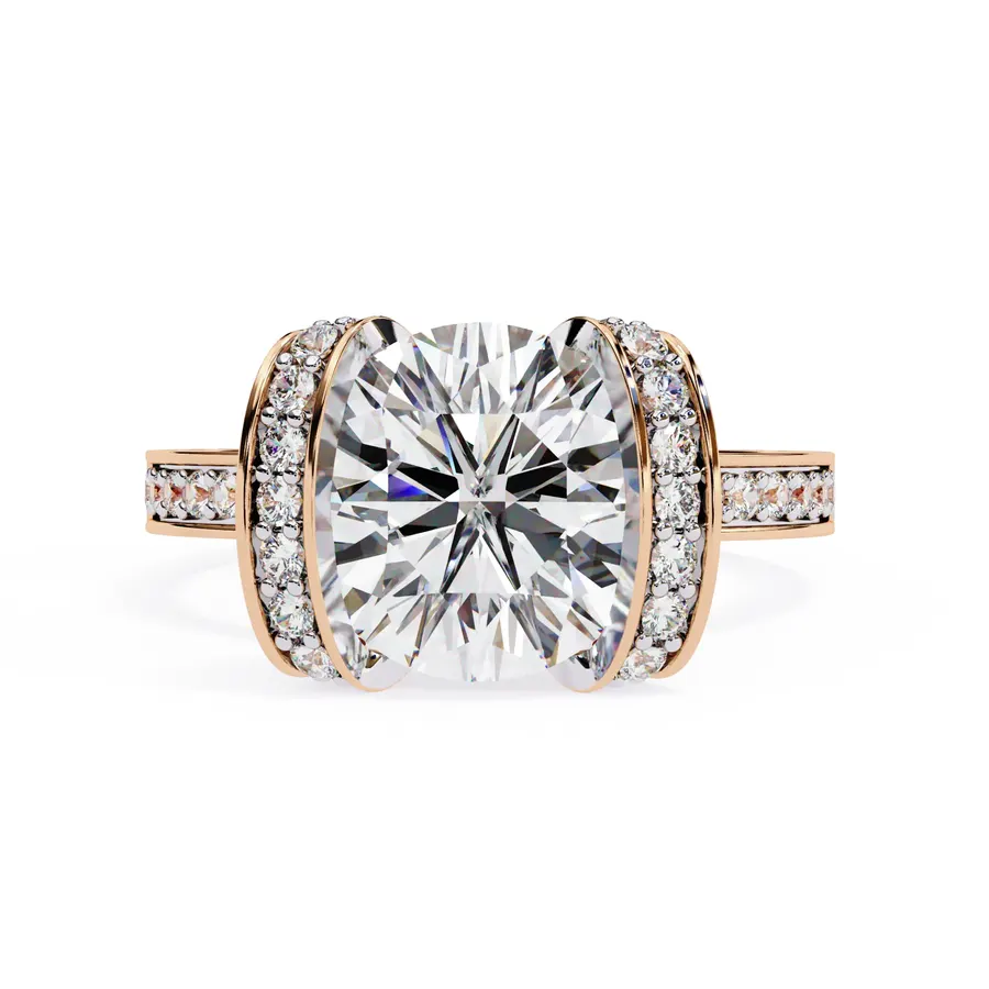 Frazil Cushion Ring