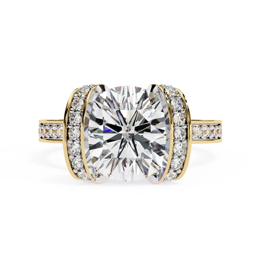 Frazil Cushion Ring