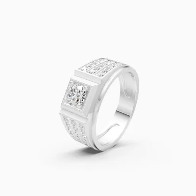 Basalt Cluster Ring, 1.16 ct