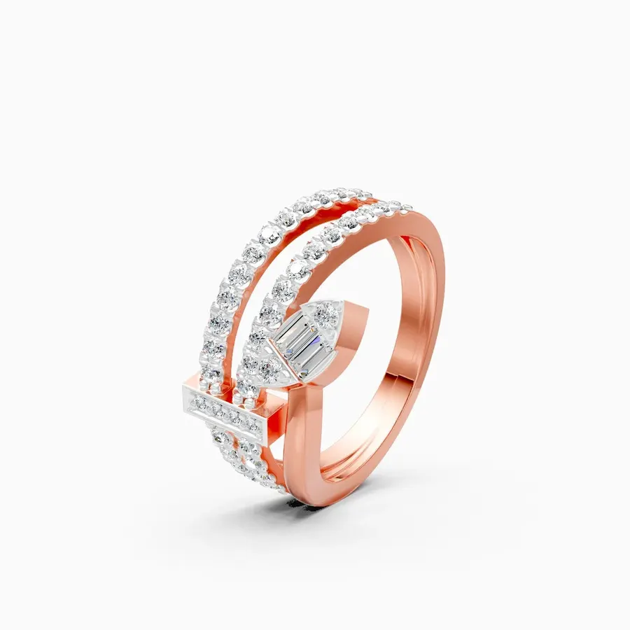Drift Baguette Ring