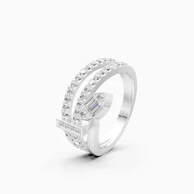 Drift Baguette Ring