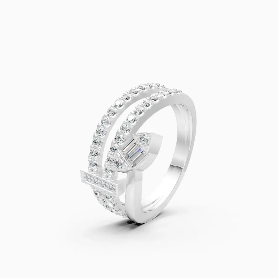Drift Baguette Ring