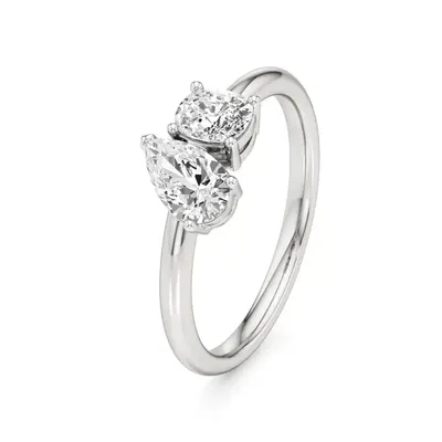 Sundog Cushion Ring