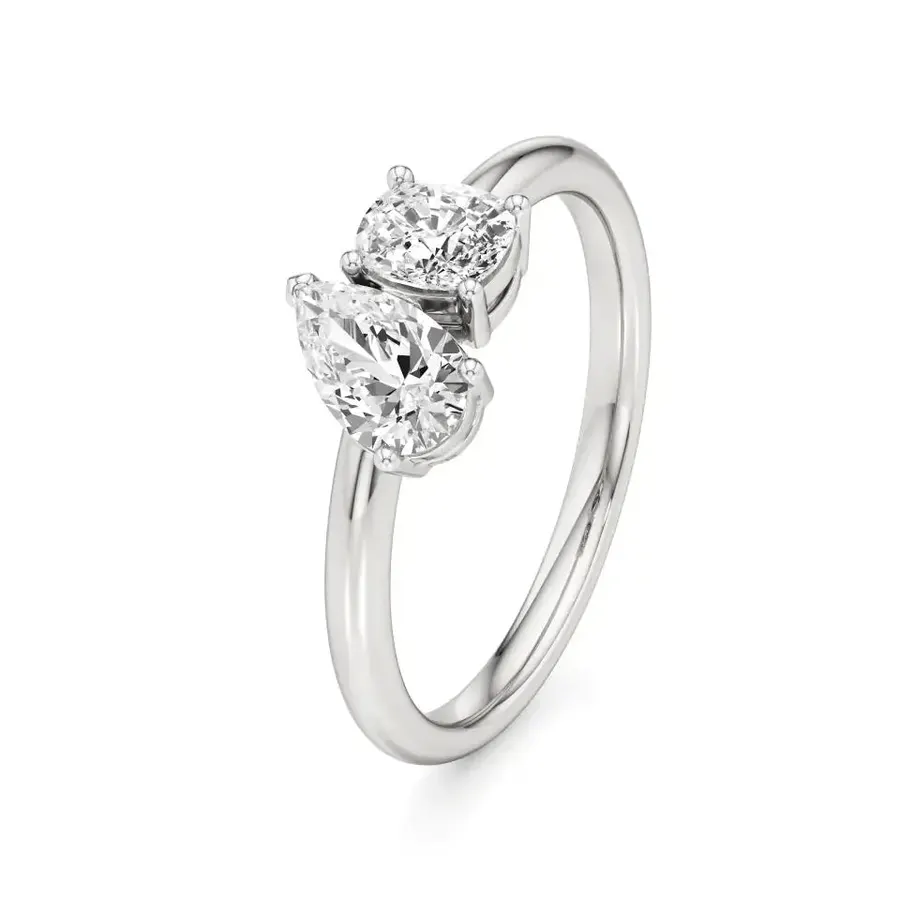 Sundog Cushion Ring