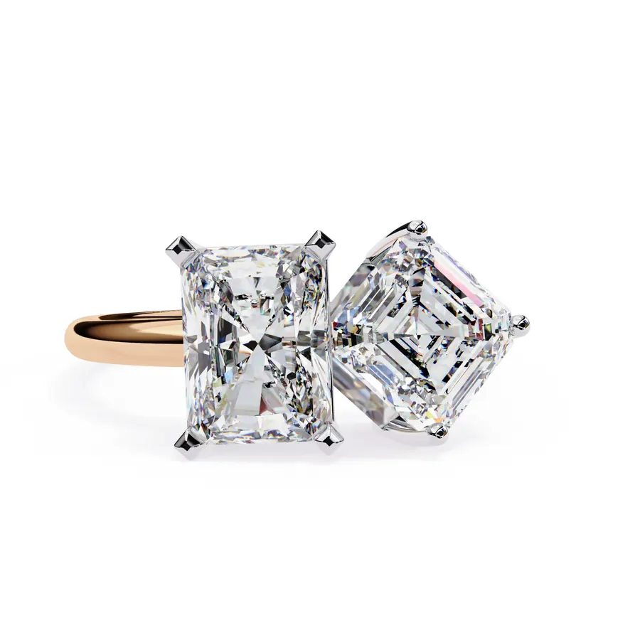 Sundog Asscher Ring