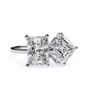 Sundog Asscher Ring